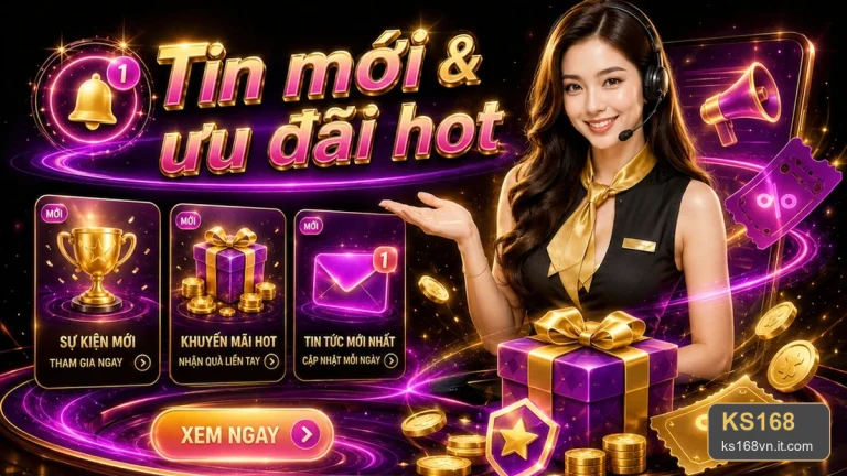 Khuyến mãi KS168: Tin mới, ưu đãi và điều kiện nhận thưởng cần kiểm tra trước khi tham gia – ks168vn.it.com