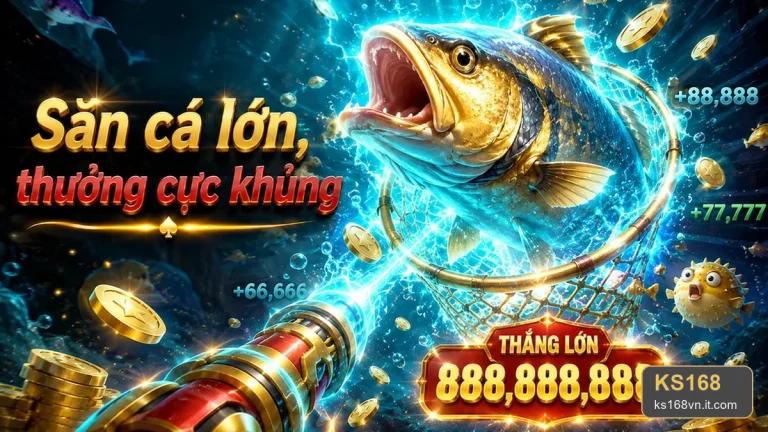 Đọc giao diện, lịch sử cược và thông báo hệ thống khi chơi bắn cá KS168 – ks168vn.it.com