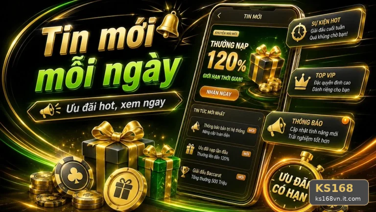 Khuyến Mãi KS168 Tại ks168vn.it.com: Đọc Chi Tiết Giao Diện Tin Mới, Ưu Đãi Và Điều Kiện Nhận Thưởng – Hướng Dẫn Kiểm Tra Trò Chơi Hợp Lệ Cùng Trường Hợp Bị Loại Trừ Qua Góc Kiểm Chứng Theo Tên Miền